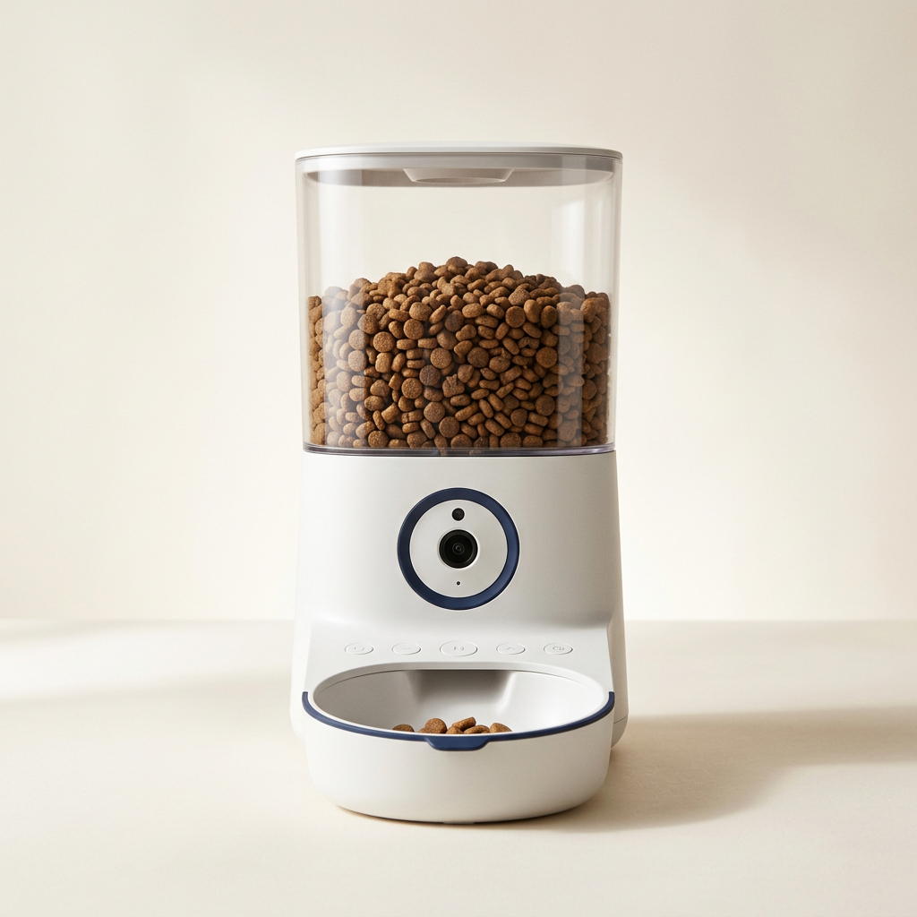 Feeder Hewan Otomatis dengan Kamera